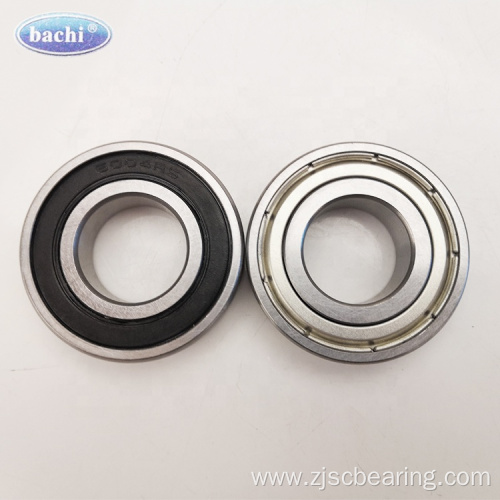 chrome steel deep groove ball bearing 6004Z ZZ